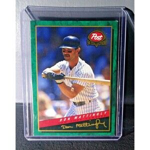 1994 Don Mattingly Post Collection #2 Baseball Card New York Yankees